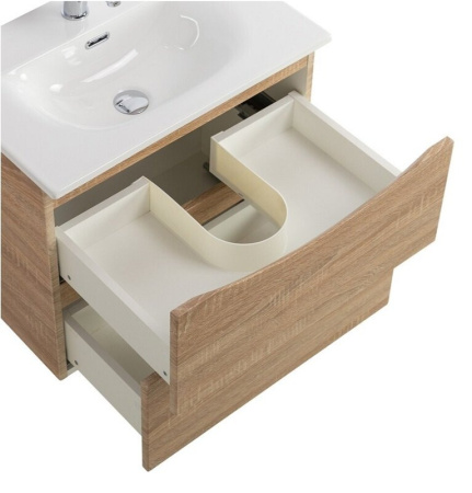 Тумба под раковину BelBagno Marino MARINO-CER-MINI-500-2C-SO-WO-P